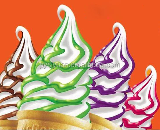 hot sale newest soft rainbow ice cream machine (with CE certificate)