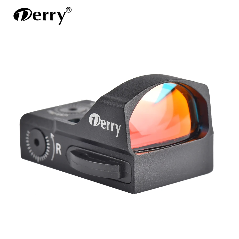 Тактический Мини-прицел Derry Optics с красной точкой и максимальной отдачей 45acp