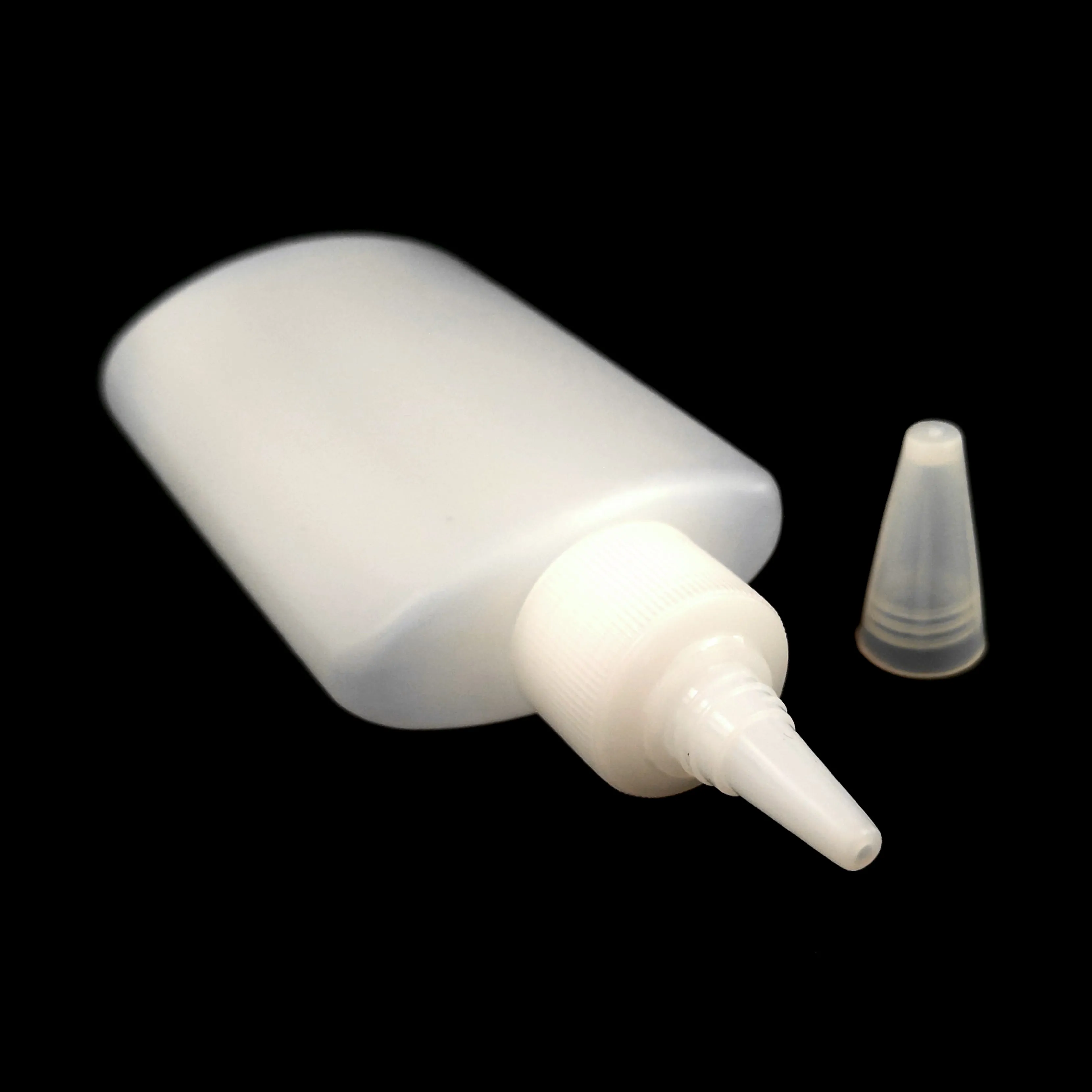 ПЭНД 100 мл клей бутылки пластиковая бутылка для воды плоская