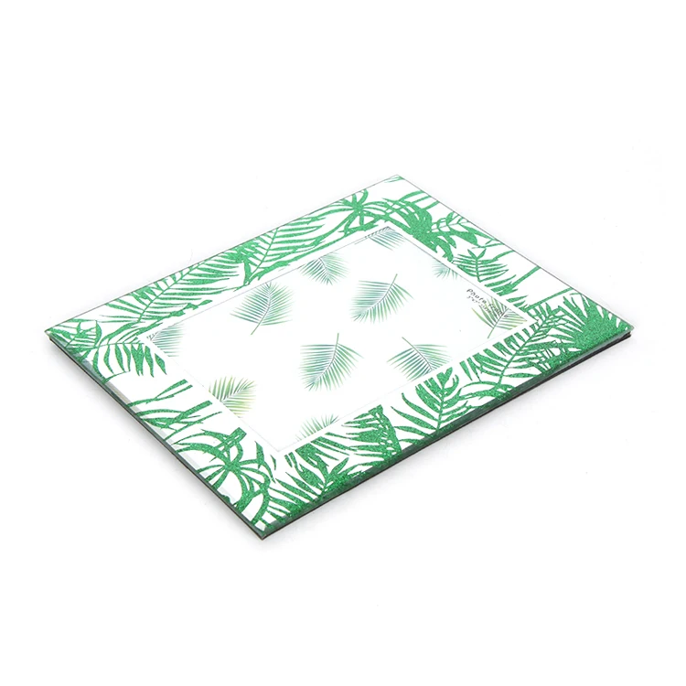 New Festival Home Decor Gift Large Tree Ornaments Photo Frame with Whit Glass and Crystal