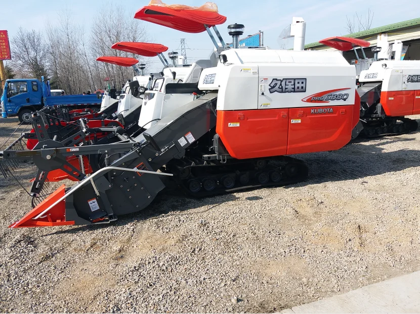  Сельскохозяйственная техника Kubota 4lz-2. 5(PRO688Q) комбайн для риса и