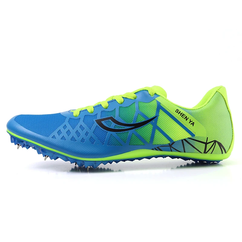 Chinese factory cheap wholesale fashion running spikes track, high quality track and field running shoes,