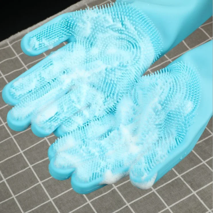 factory price silicone glove cleaning,silicon glove scrub dishes,dish cleaning silicone gloves