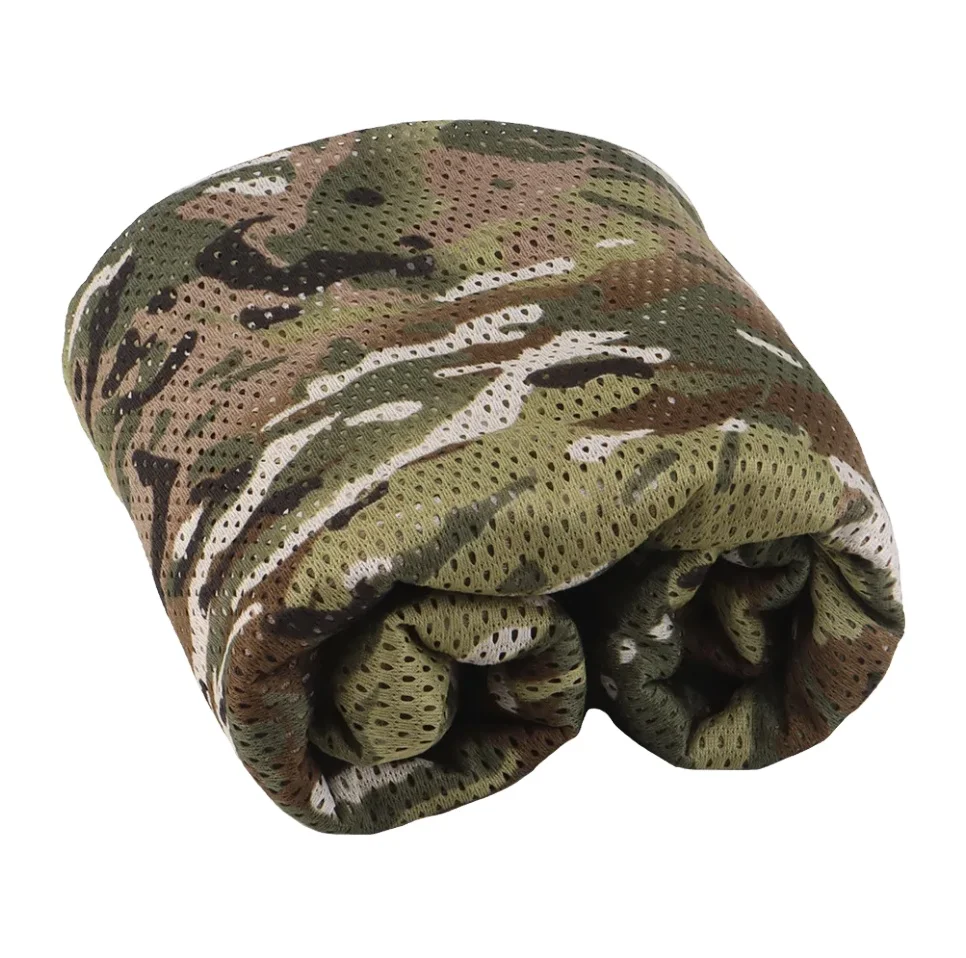 Multiple Color Hidden Camo Netting Durable Polyester Conceal Net 1.5*2M