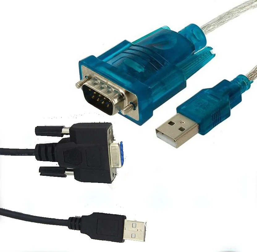 USB To DB9 Male Serial Adapter Cable Rs232 Db9 Male To Usb Adapter pl2303 chip