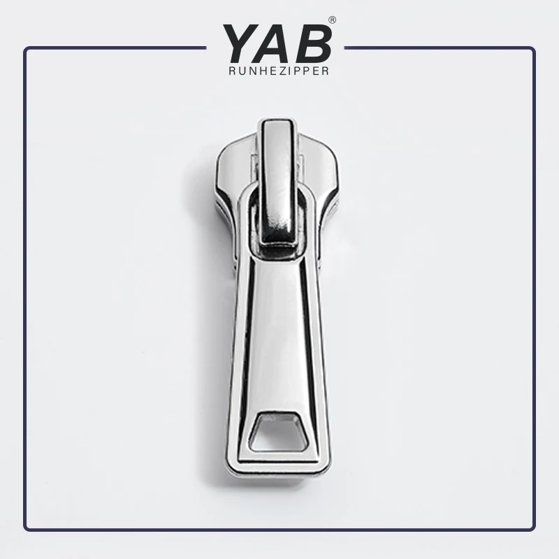 YAB производство Oem логотип бесплатные образцы автоматический замок Домашний текстиль Пользовательский застежка-молния