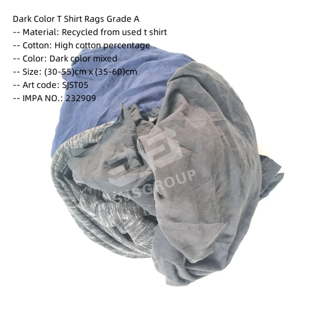 10kg 25kg compressed rags white color t shirt rags cotton rags for cleaning