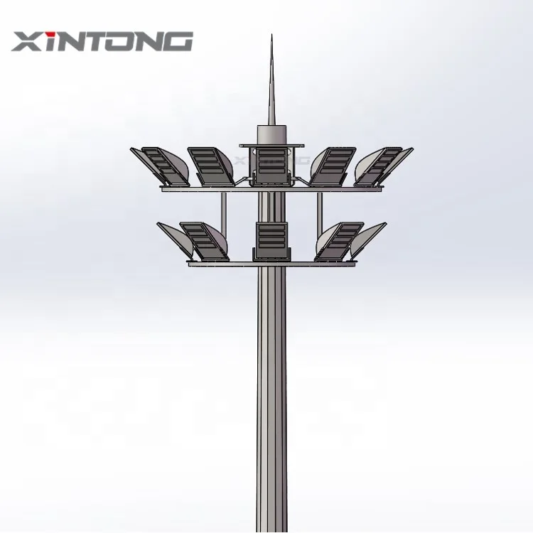  XINTONG Высокое качество 20 м 25 30 высокий Мачтовый Полюс светодиодный прожектор от производителя