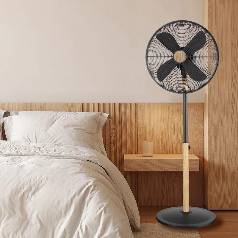 Pedestal fan mute high-quality household air cooler fan swing vertical fan