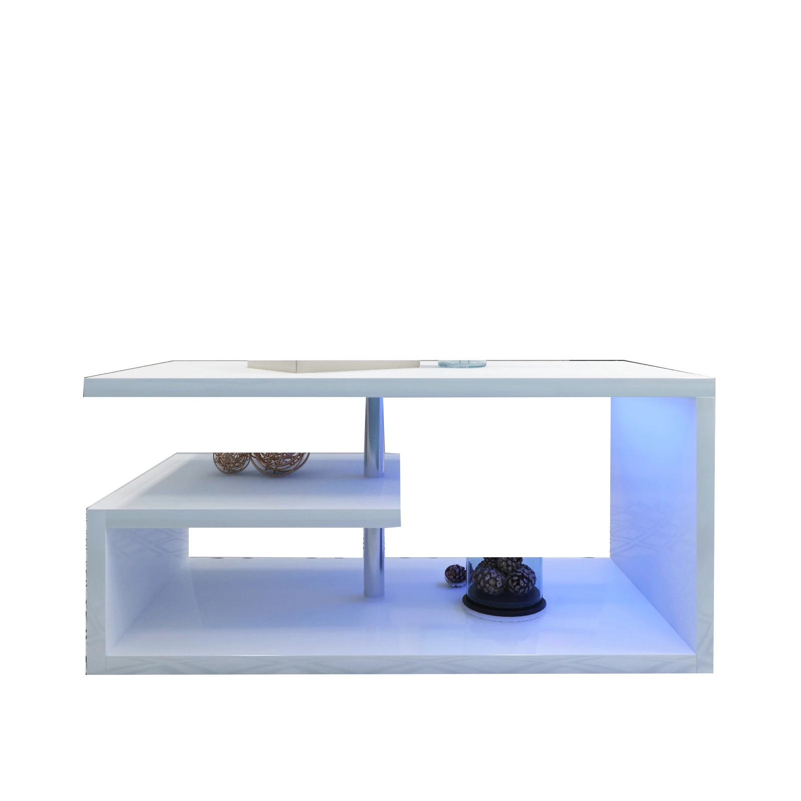 2021 Hot Sell Led Coffee Table Luxury Smart Mirrored Coffee Table