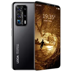 Оптовая продажа с фабрики 5 дюймов 12 Гб + 512 сотовый телевон P40 pro большой емкости для приставки Android Smart чехол мобильного