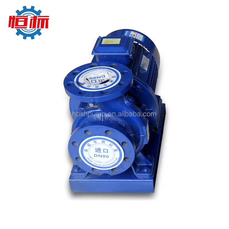 High Flow Low Head Isw Horizontal Inline Pressure Booster Pump Inline Water Booster Pump