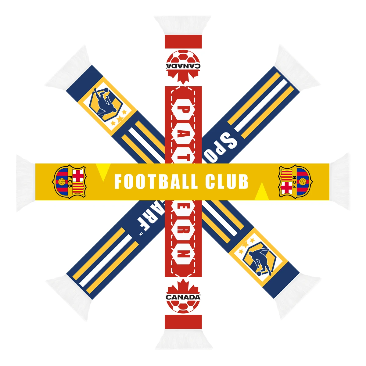 Оптовая продажа, индивидуальный шарф для Кубка мира по футболу, футбольной команды, двухсторонний шарф с принтом и окрашиванием, английский шарф для футбола