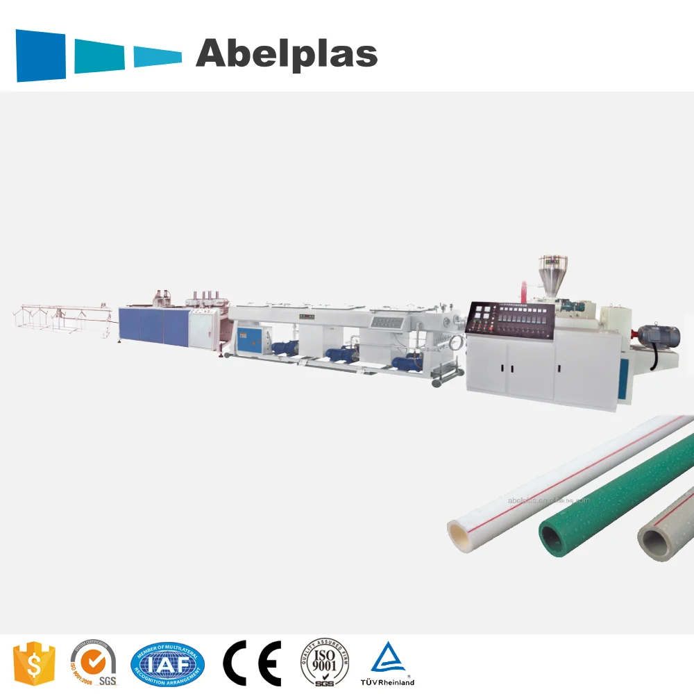 Plastic PE HDPE Silicon Tube Pipe Extrusion Machine Production Line