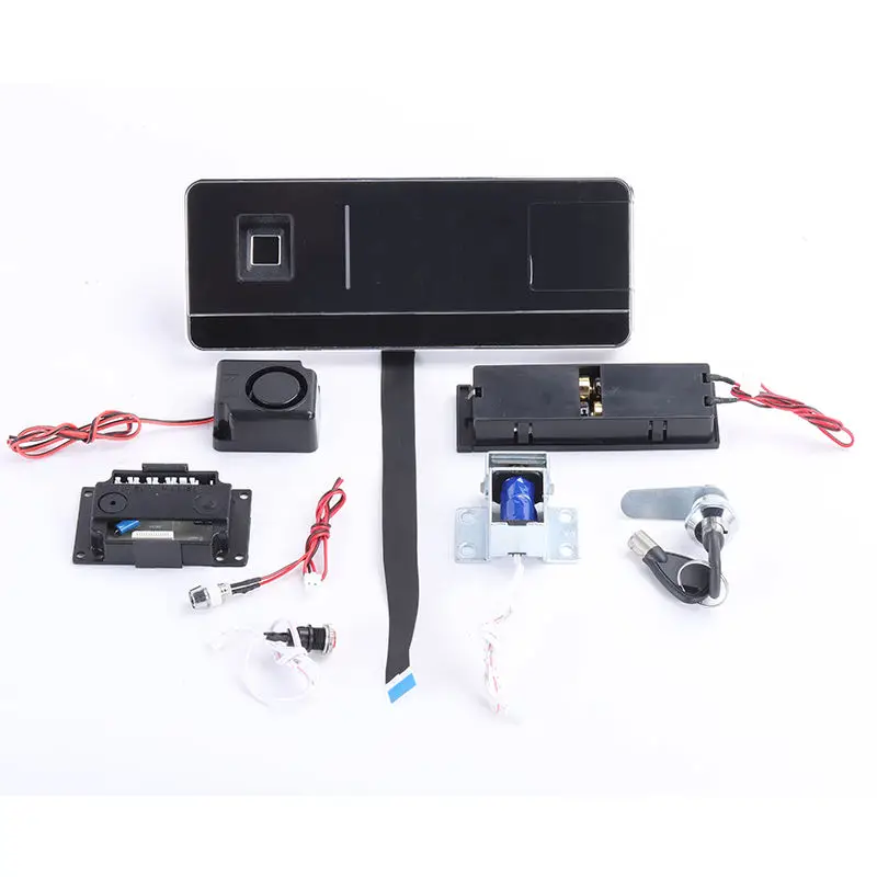 Plastic Swing Lock Electronic Fireproof Cabinet Biometric Fingerprint Safe Lock for Gun Safes and Vault