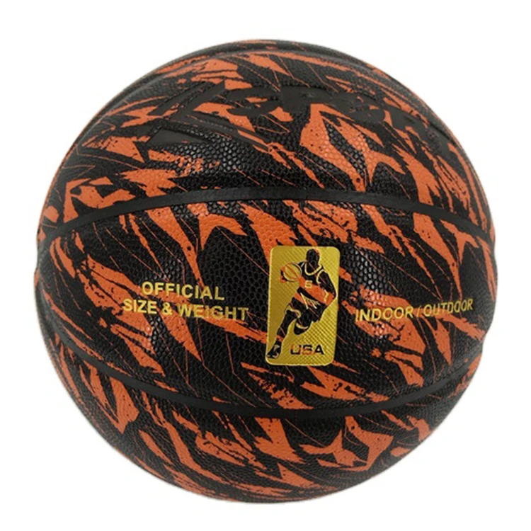 Wholesale High quality Rubber Basketball Custom Brand Different Size  basketball