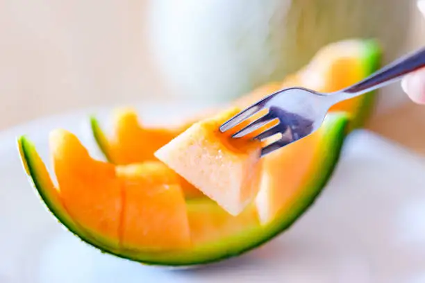 Best Brand Frozen Fruit Melon(cantaloupe) made in Japan