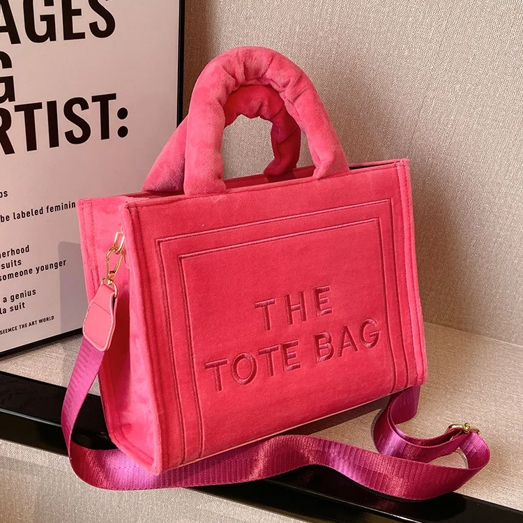 Новые модные зимние Бархатные сумочки от известного бренда, маленькие женские кошельки и сумочки, роскошные женские сумки-тоут