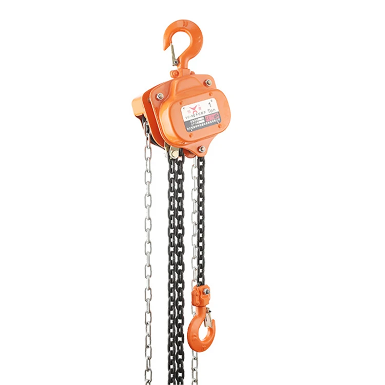 Hot Selling durable 5 ton round type Chain Pulley Block