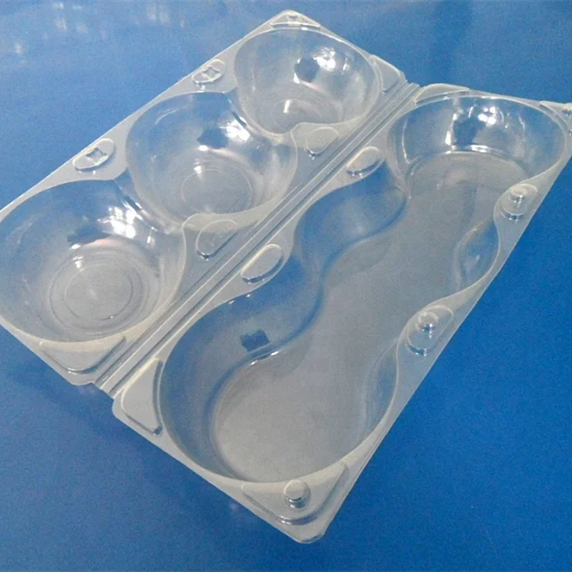  customized fruit shaped plastic clamshell blister packing box for 4 pcs