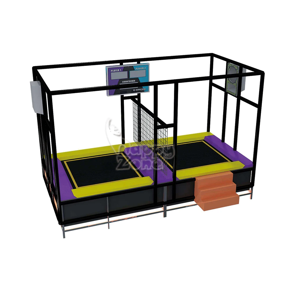 Amusement Parks Fun Indoor Playground Equipment Trampoline Park Games Slam Dunk Basketball Interactive Sports Games for kids