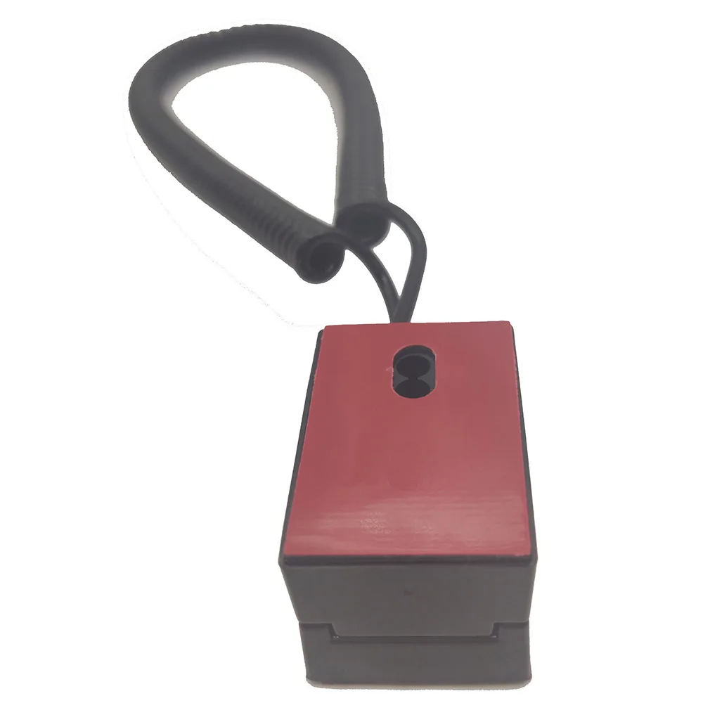 Square Retractable Security Spring Wire Anti-Theft Display Pull Box Recoiler For CellPhone Store Install By 3M Sticker