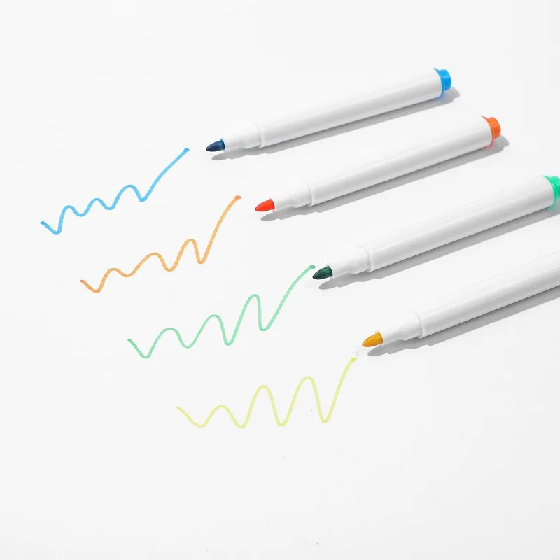 Soododo Mini Whiteboard Note Marker Permanent Ink 6mm Writing Width for Office Use and Logo Marking on Paper