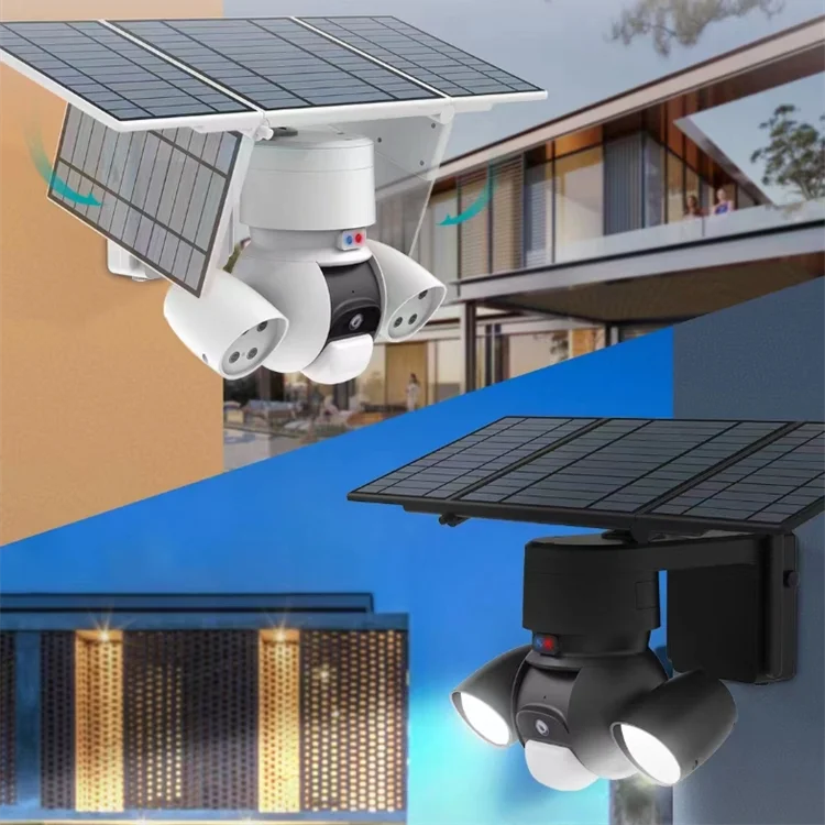 18800mAh Battery 5MP Wire-Free PIR Motion Detection Home Security WiFi Tuya Smart Life Cam Solar Power Wireless PTZ IP Camera