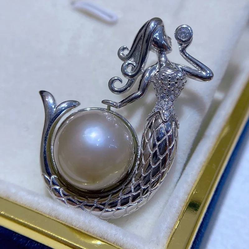 12-13mm AAA Flat Round Edison Pearl Cultured Freshwater Pearl Pendant For Jewelry Making 1 buyer