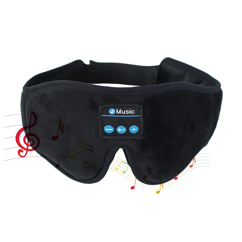 bt5.0 washable sleep music eye mask sleep mask music stereo sound sleeping mask headphones