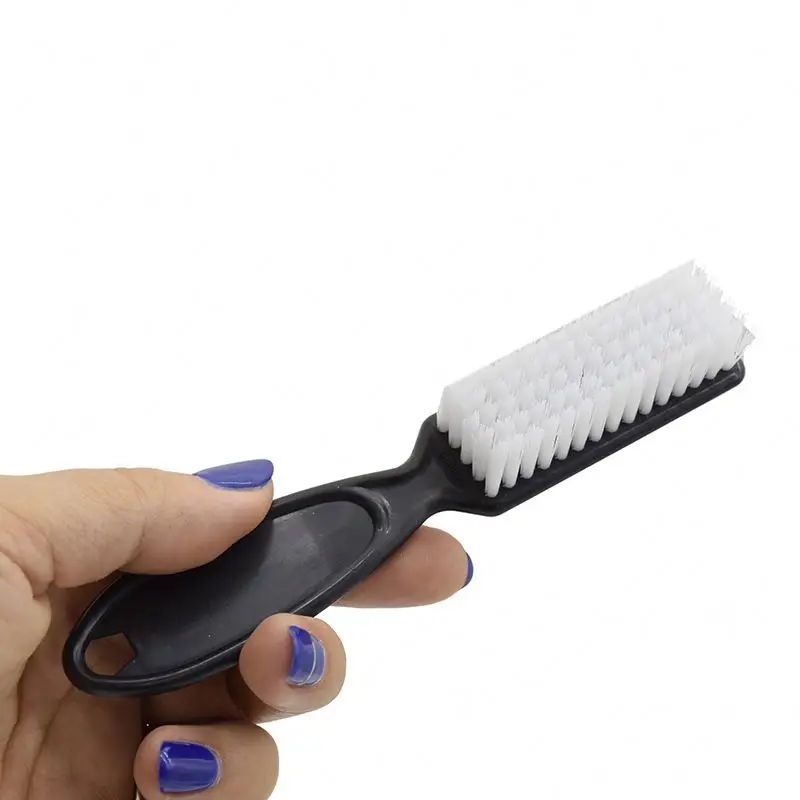 Salon professional Fade brush shaving black barber neck duster for man