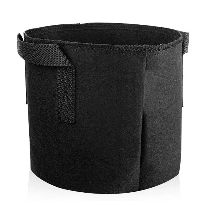 Farm nursery planter grow bag tree seeding pot fruit fabric felt grow bags 300g thickened cheapest grow bags