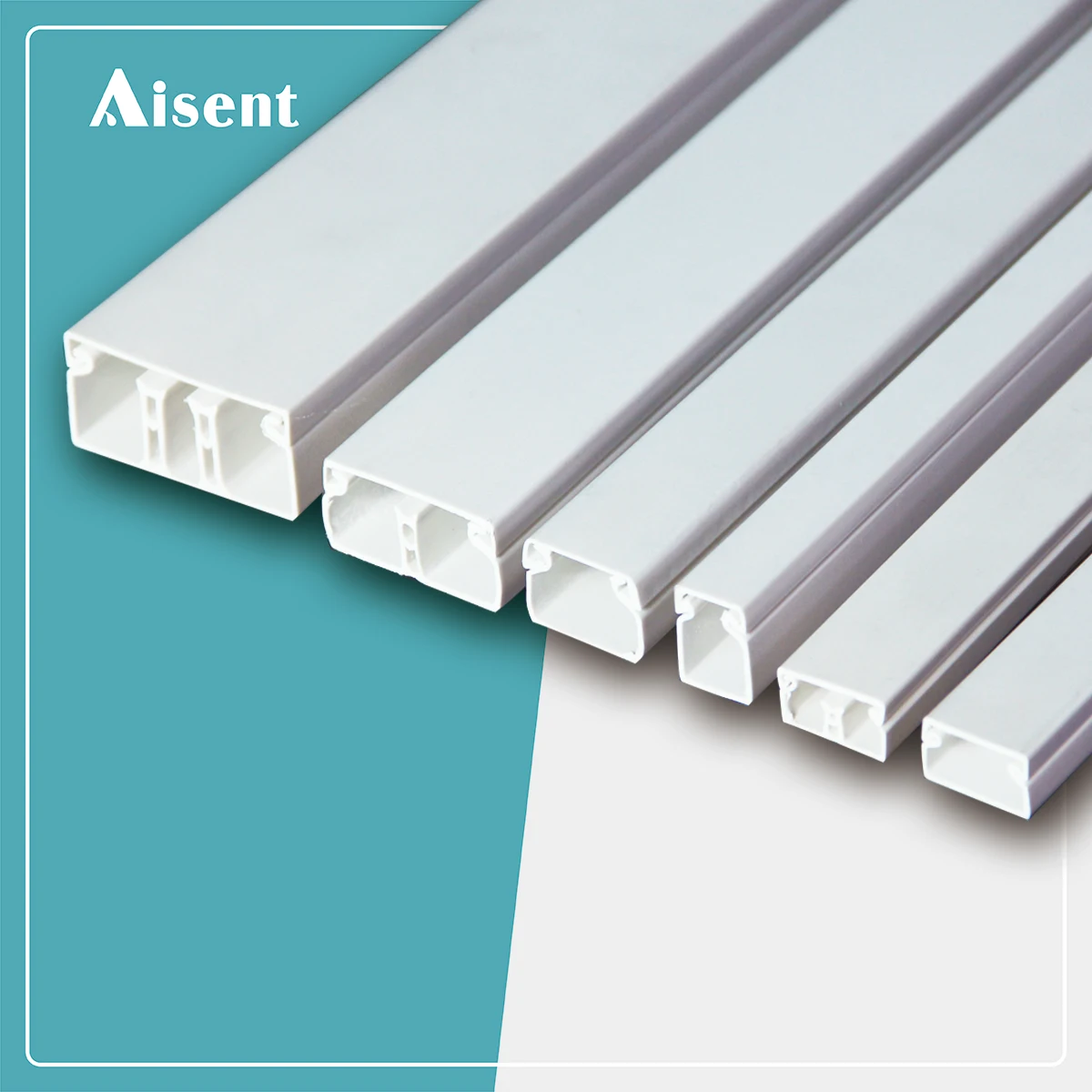 PVC trunking series six sizes 15/1X17 22/1X10 22/2X10 25/1X17 40/2X17 50/3X20