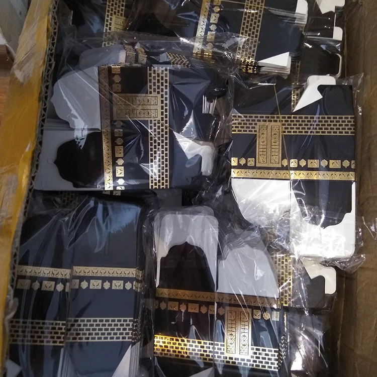  Золотая черная мусульманская Подарочная коробка kaaba hajj