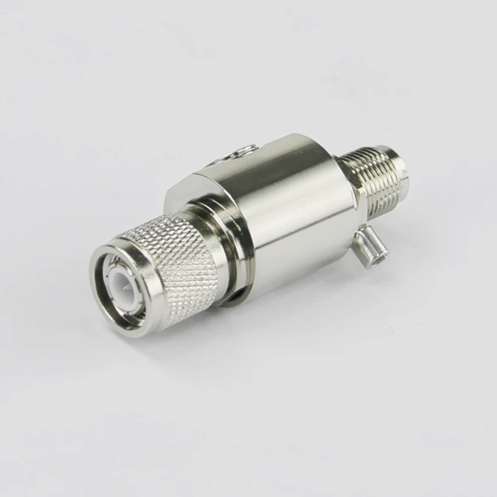 RF Antenna Feeder SPDs Surge Protector TNC Connector 0-3GHz 50Ohm 90V/250V for Coaxial Cable Thunder Lightning