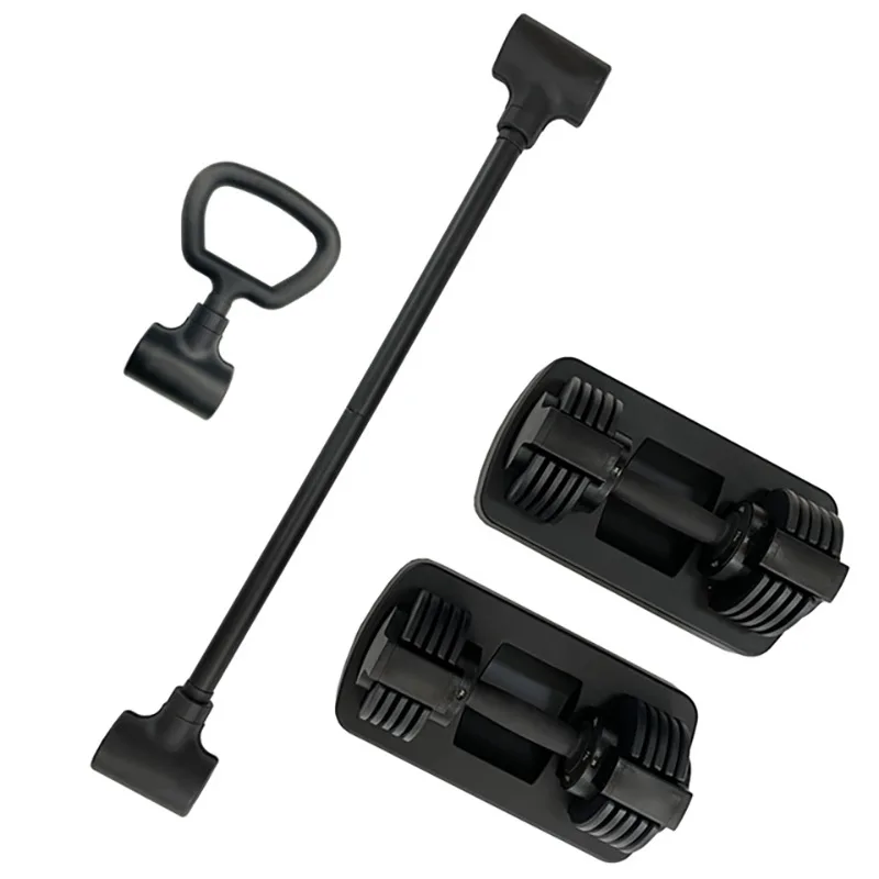 Multi-function Adjustable Barbell Bar to Arm Curl Bar Converter Dumbbell for Weight Lifting Gym Home