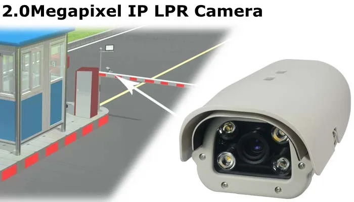 Free SDK 2.0MP Full HD 1080P security LPR ANPR IP CCTV Camera