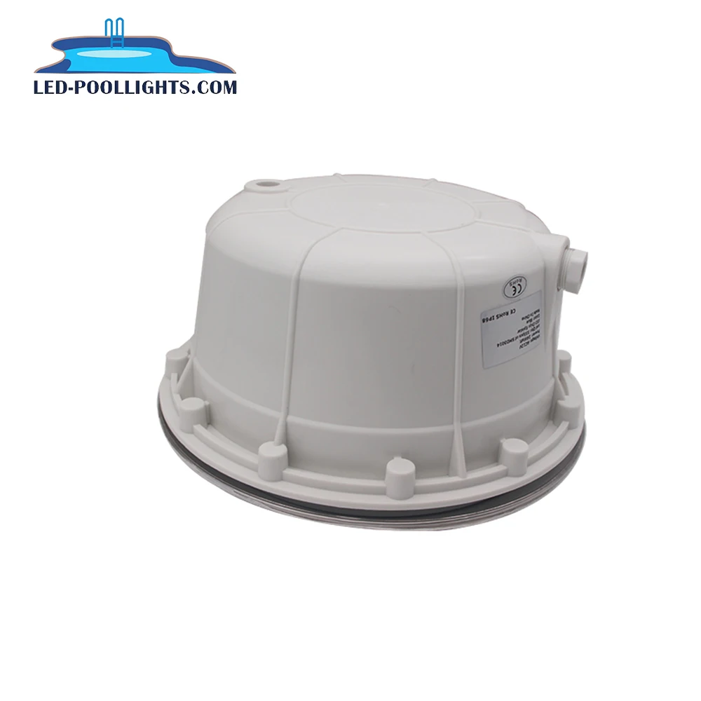 concrete POOL Recessed 8W/12W/18W/24W/35W Glass LED Pool Light SS Niche Housing Par56 Bulb White Emittance AC/DC IP68 underwater
