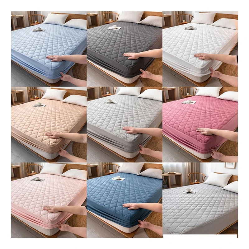 Wholesale Water proof Breathable Soft bed fitted sheet Protector Quilted Waterproof Mattress Cover