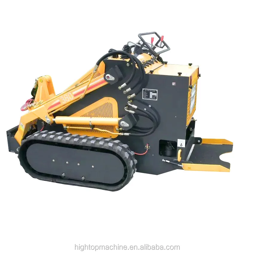 China Supply New HT-850 Mini Skid Steer Loader With Attachment