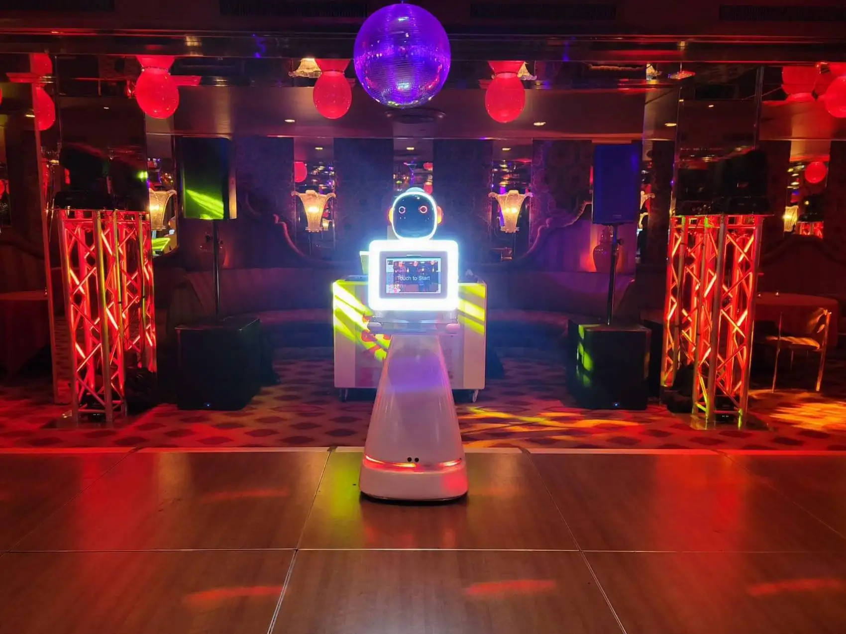 Phoprint Hot Sale Automatic Small Camera Robot Video Glambot robot photo booth For Photography