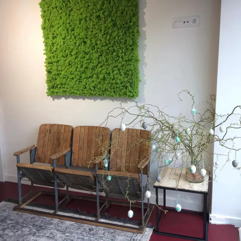 
Yunnan popular real preserved flowers natural moss for moss wall decor 