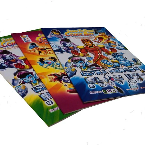 China supplier provide cheap comic book printing service