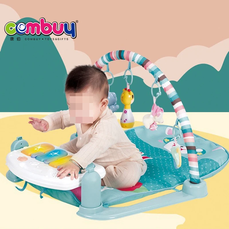 Night light remote pedal fitness frame electric baby play mat piano