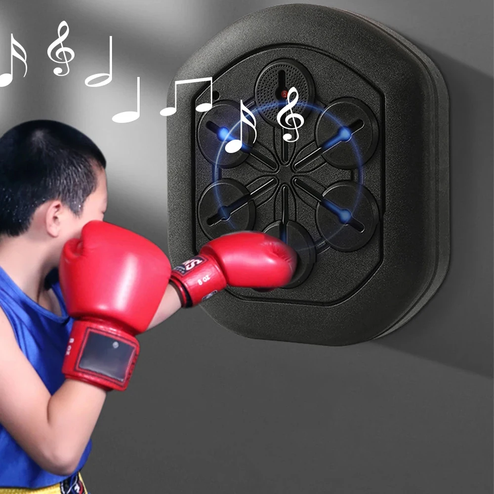 Intelligent Electronic Music Boxing Machine Wall Target LED Light Boxing Training Wall Target for Boxing Sports Agility Reaction