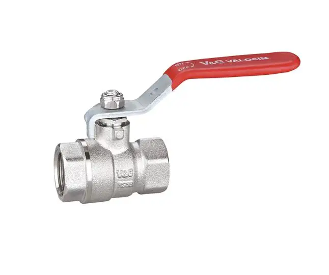 Hot Sale Pn16 Size DN20 DN25 DN32 DN50 600 WOG Water CW617N Brass Ball Valve with Drawing