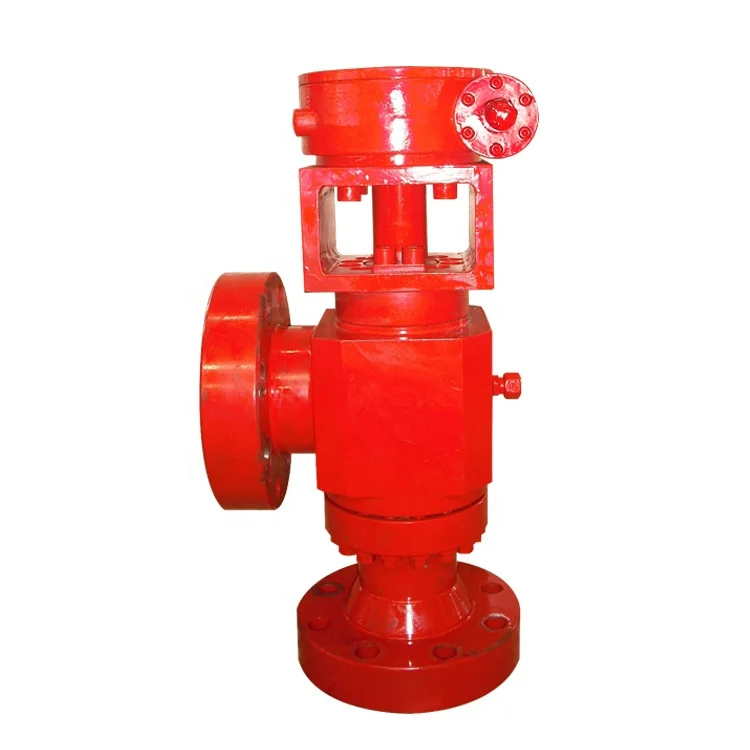 Recommend Api 6a High Quality Oilfield Wellhead Hydraulic Flange Adjustable Needle Choke Valve