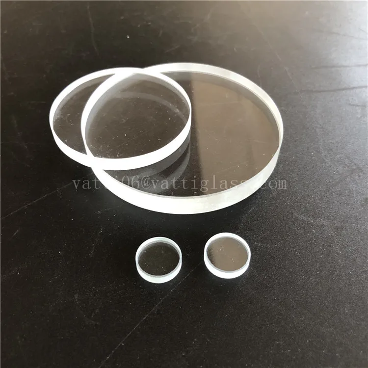 Wholesale High clear 45mm Diameter Borosilicate Glass Disc for Light Cover