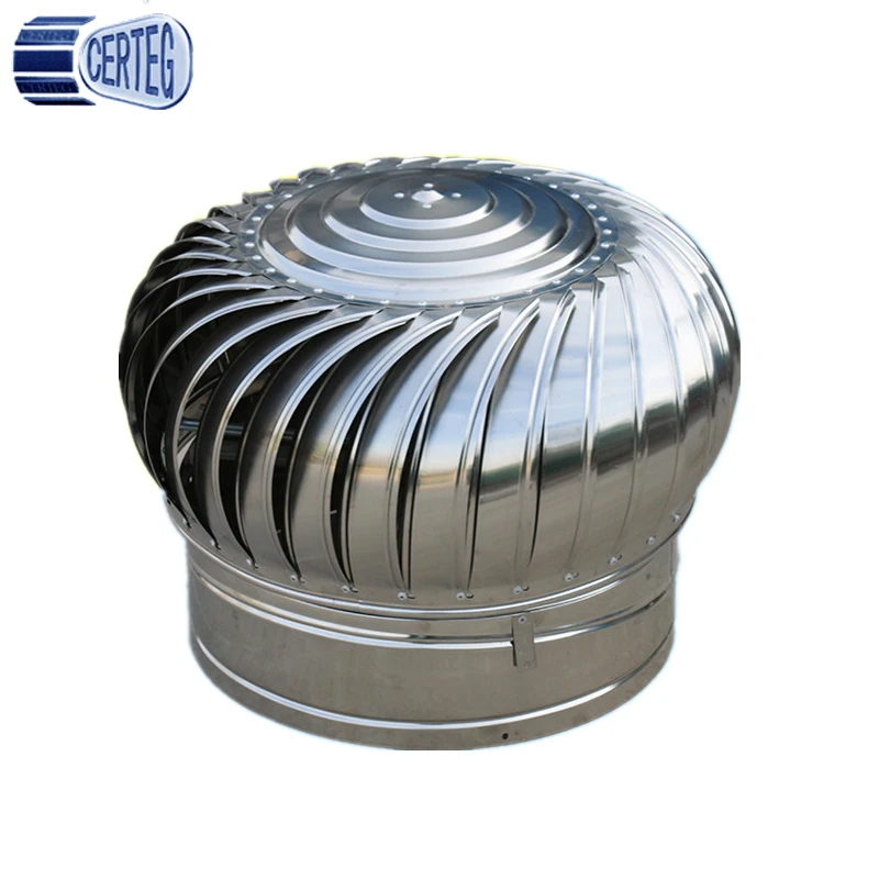 Roof Extractor Fan Wind Driven Turbine Air Ventilator Roof Fan