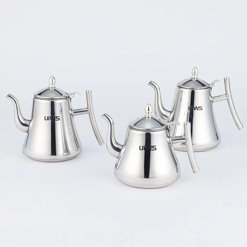 Hot Sale Tea Kettle Stainless Steel Coffee Kettle With Filter Serving Arabic Kettle